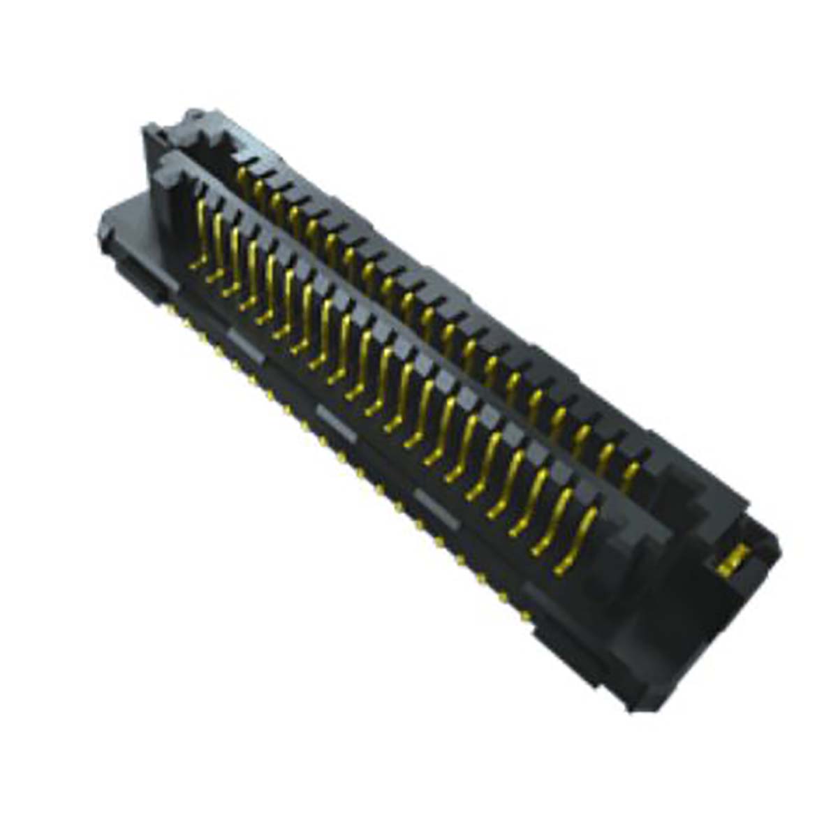 Samtec LSEM Series Vertical Surface PCB Header, 40 Contact(s), 0.8 mm Pitch, 2 Row, Shrouded