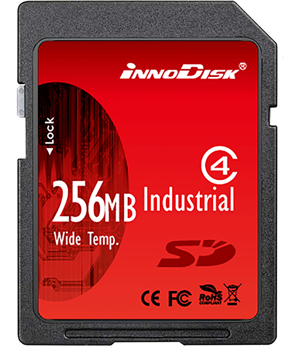 InnoDisk 256 MB Industrial SD SD Card, Class 6