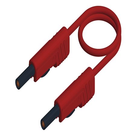Hirschmann Test & Measurement Test Probe 16A, 60 V, Green, 25 cm Lead Length