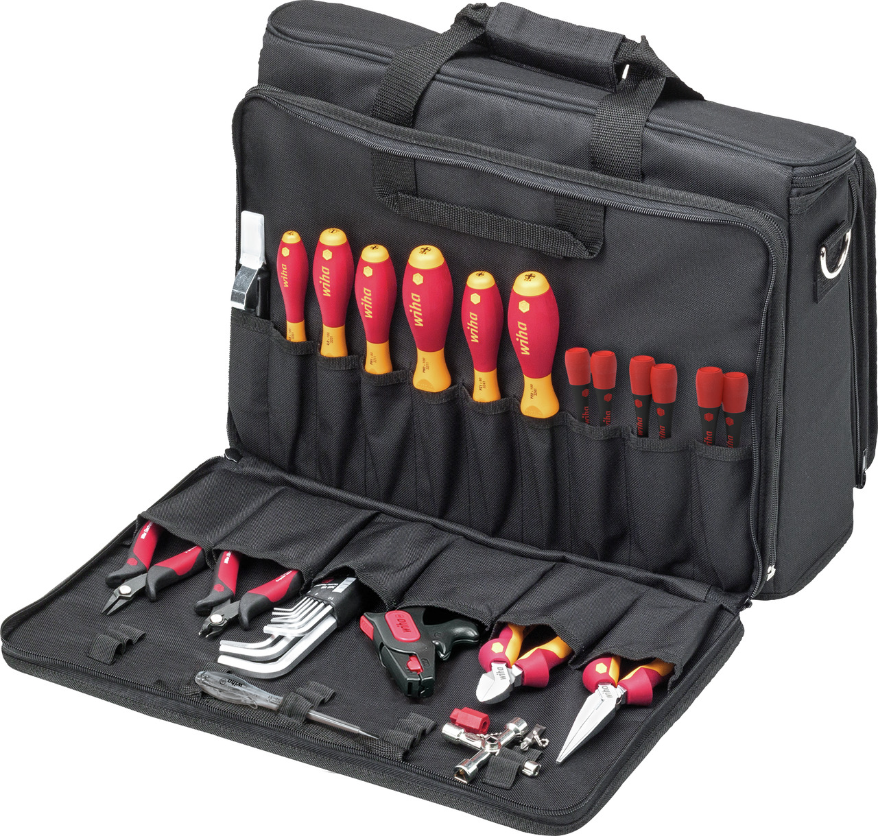 Wiha 30 Piece Electrician Tool Kit with Bag, Yes