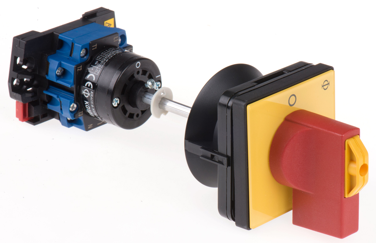 Kraus & Naimer 4P Pole Isolator Switch - 20A Maximum Current, 5.5kW Power Rating, IP65