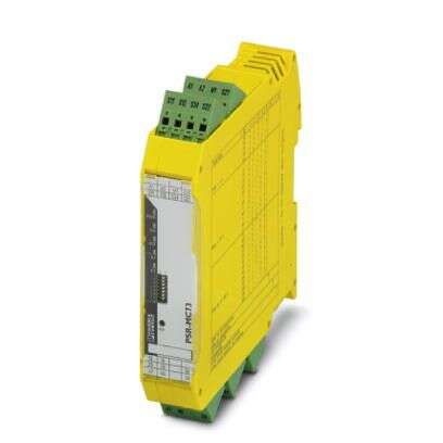 Phoenix Contact PSRmini PSR-MC73 Safety Relay 24V dc, Single/Dual-Channel 5 Safety Contacts