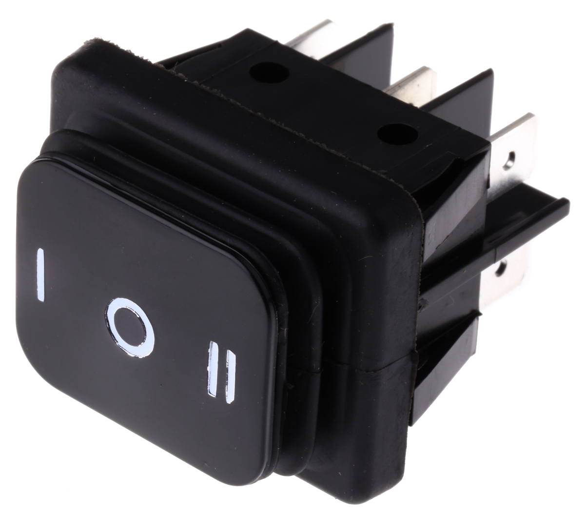 Molveno DPDT, On-Off-On Rocker Switch Panel Mount