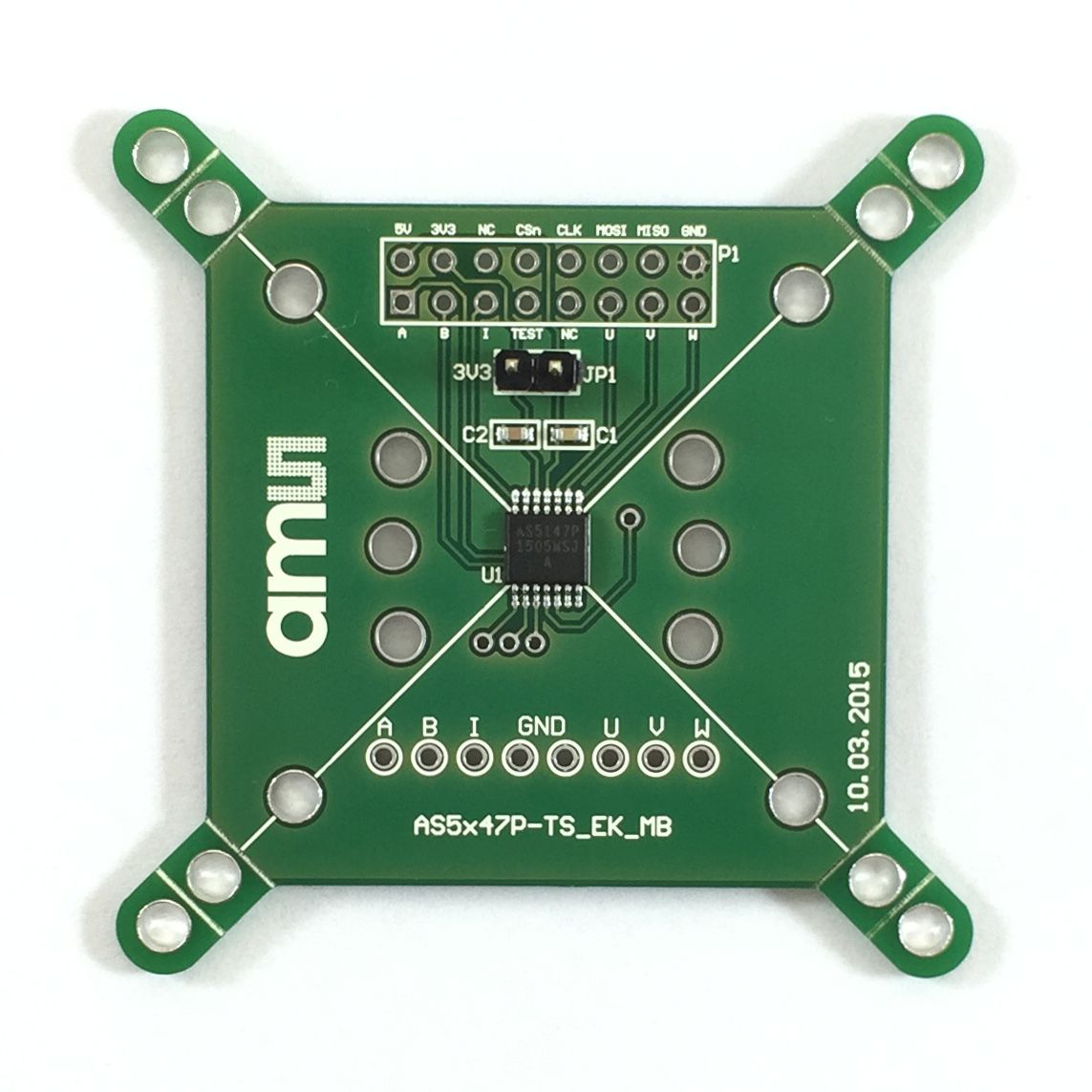 ams OSRAM AS5X47P-TS_EK_MB Position Sensor for AS5X47P AS5X47P