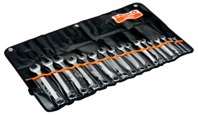 Bahco 111M Series 17-Piece Spanner Set, 6, 7, 8, 9, 10, 11, 12, 13, 14, 15, 16, 17, 18, 19, 20, 21, 22 mm