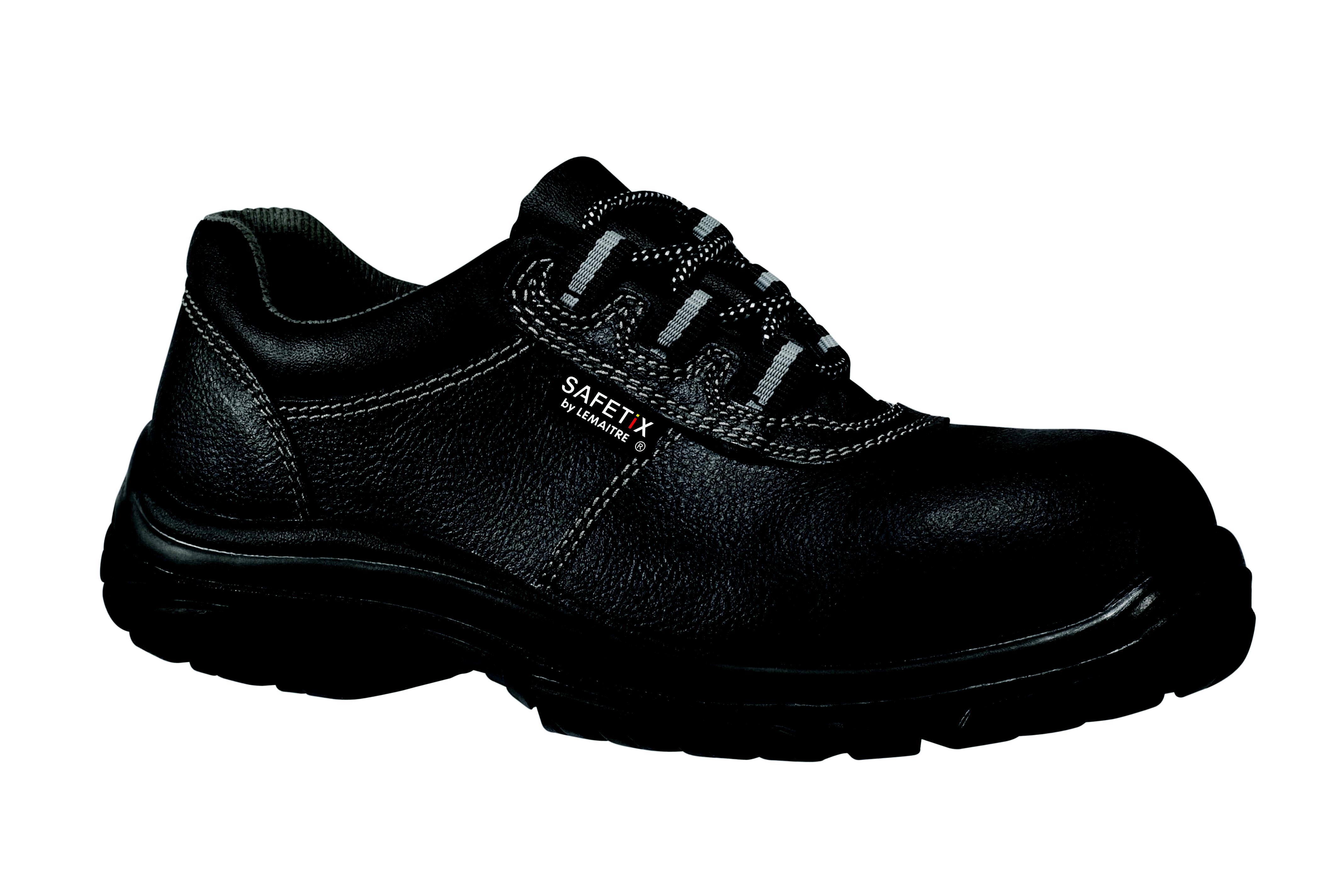 LEMAITRE SECURITE SPEEDFOX LOW Unisex Black Composite Toe Capped Low safety shoes, UK 9, EU 43