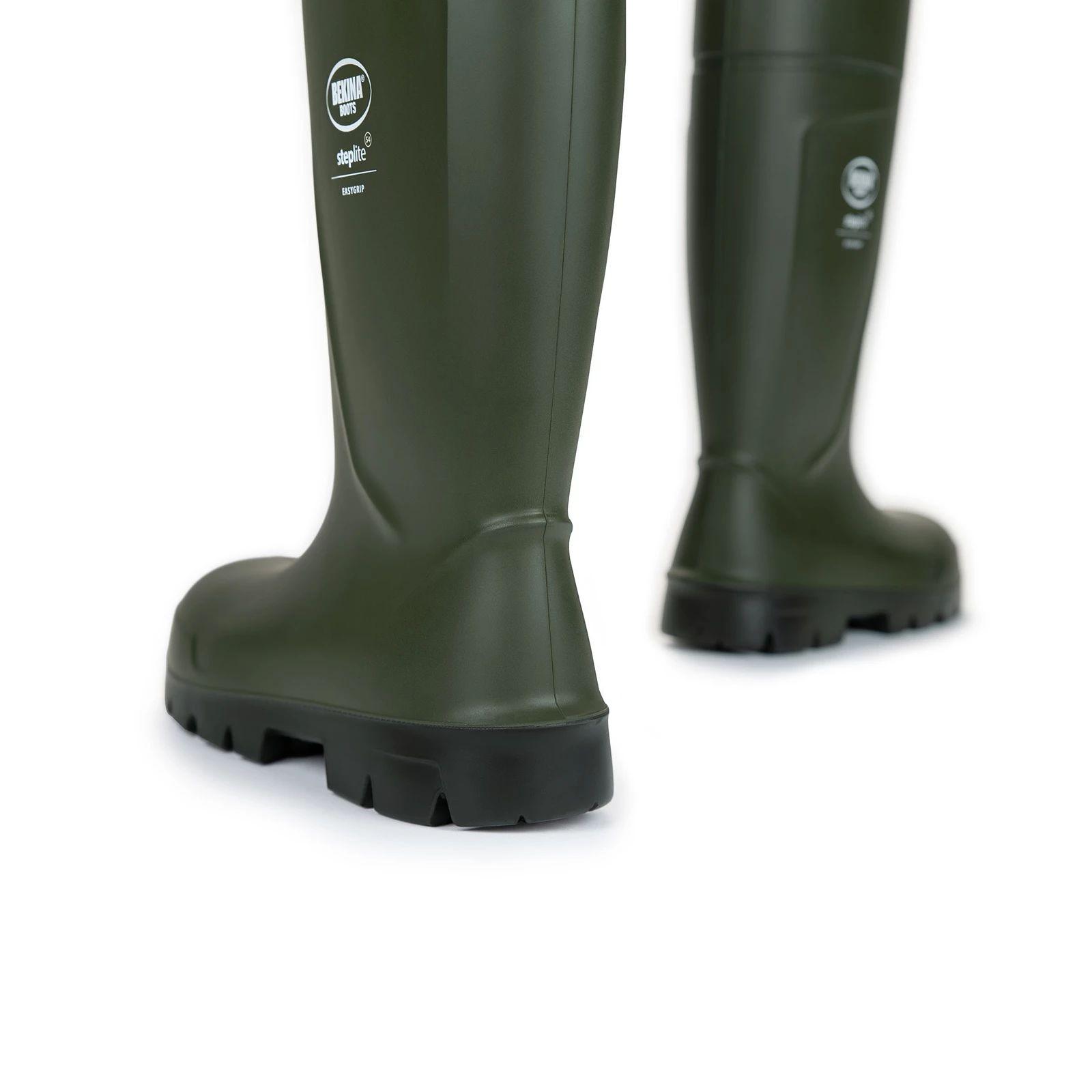 Bekina Steel Toe Capped Unisex Safety Wellingtons, UK 10, EU 44
