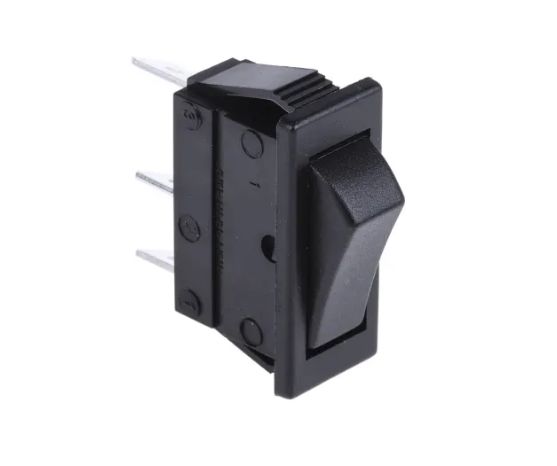 Bulgin, (On)-Off-(On) Rocker Switch Panel Mount