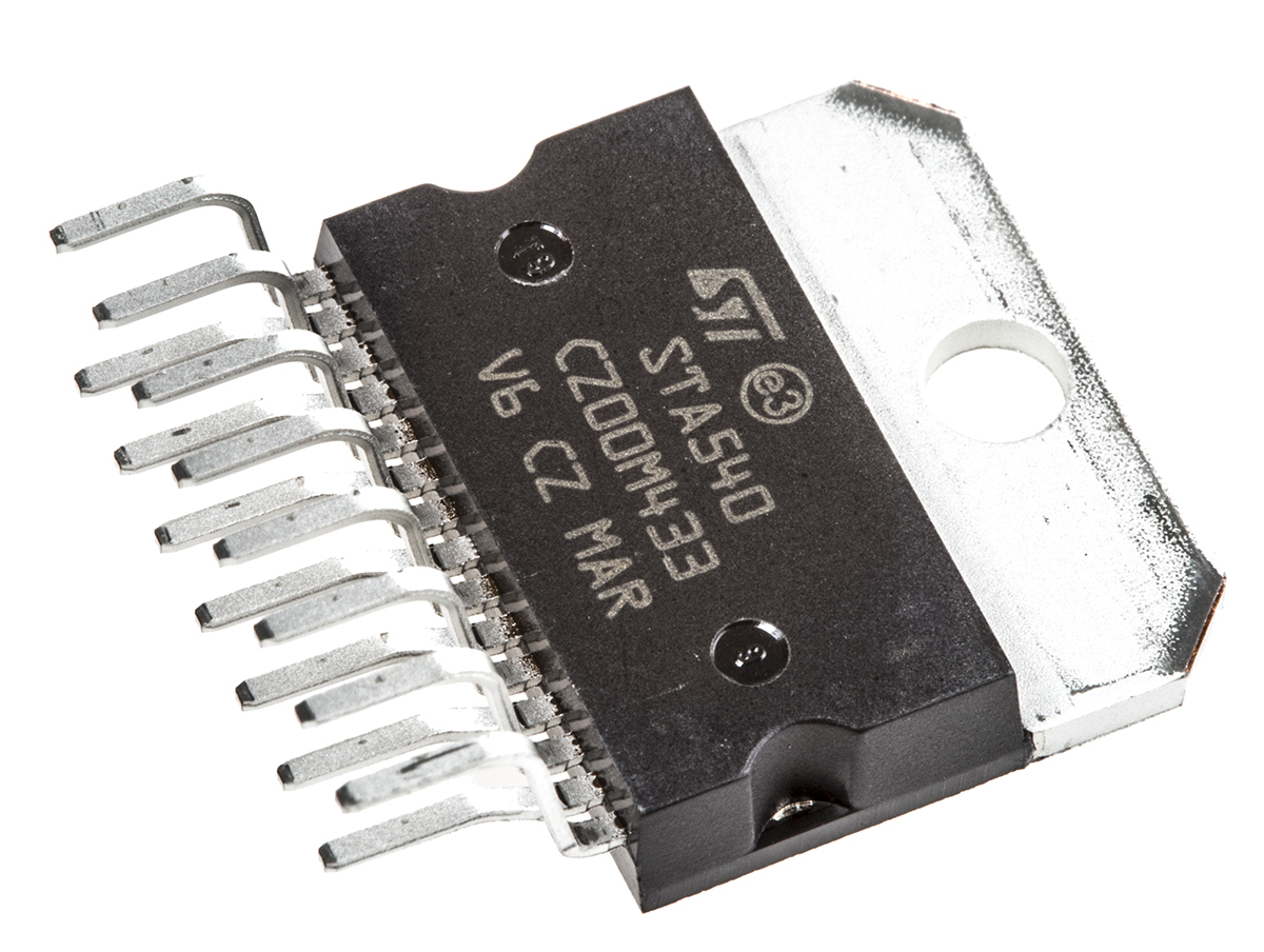 STMicroelectronics,34W, 15-Pin MULTIWATT V STA540