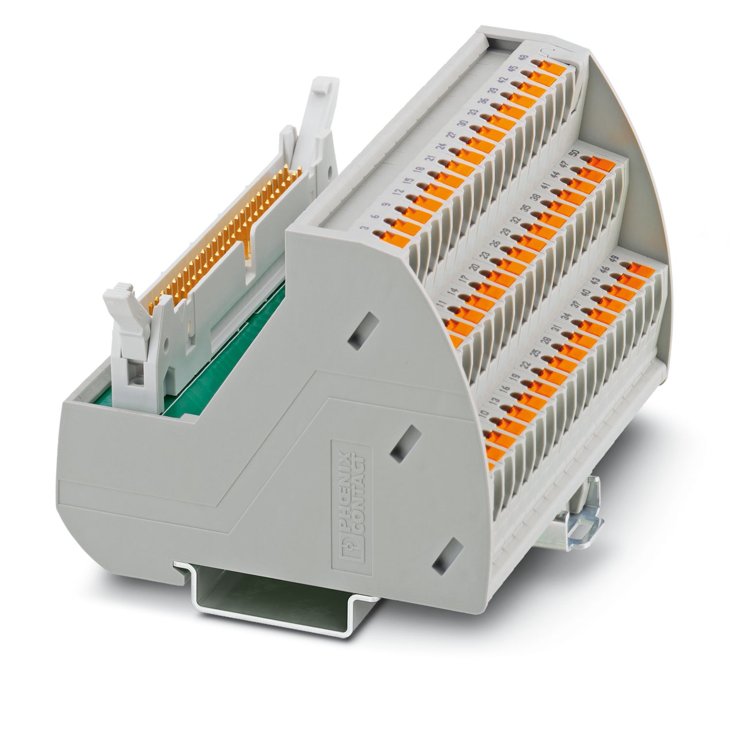 Phoenix Contact VIP-3/PT/FLK50 Series Interface Module, DIN Rail