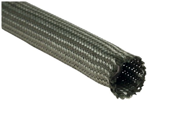 HellermannTyton Expandable Braided PMPI Green Cable Sleeve, 6mm Diameter, 100m Length, Helagaine Series