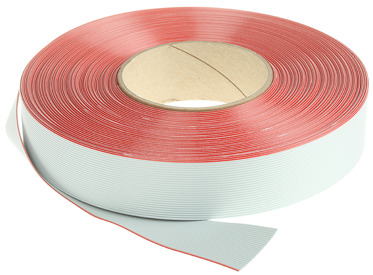 3M 3365 Series Flat Ribbon Cable, 26-Way, 1.27mm Pitch, 30m Length