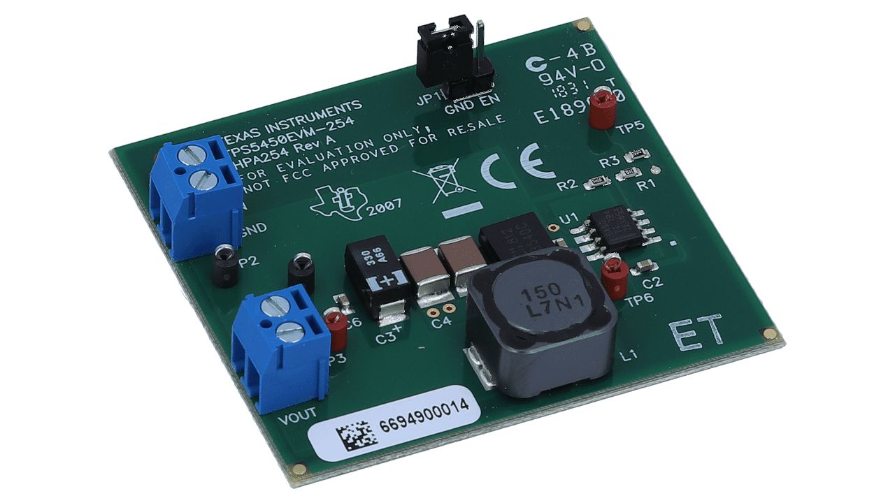 Texas Instruments Evaluation Module DC-DC Converter for TPS5450 for TPS5450