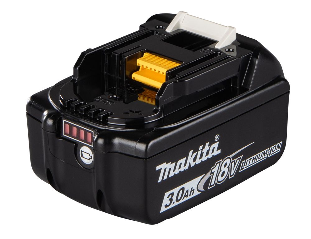 Makita BL1830B 3Ah 18V Power Tool Battery, For Use With Makita 18 V LXT Power Tools