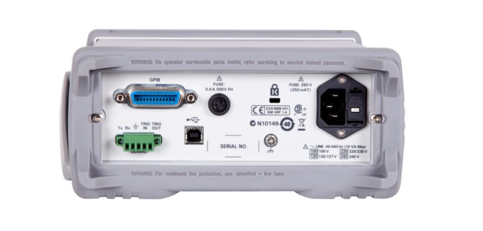 Keysight Technologies Truevolt 34450A Bench Digital Multimeter, True RMS, 10A ac Max, 10A dc Max, 750V ac Max