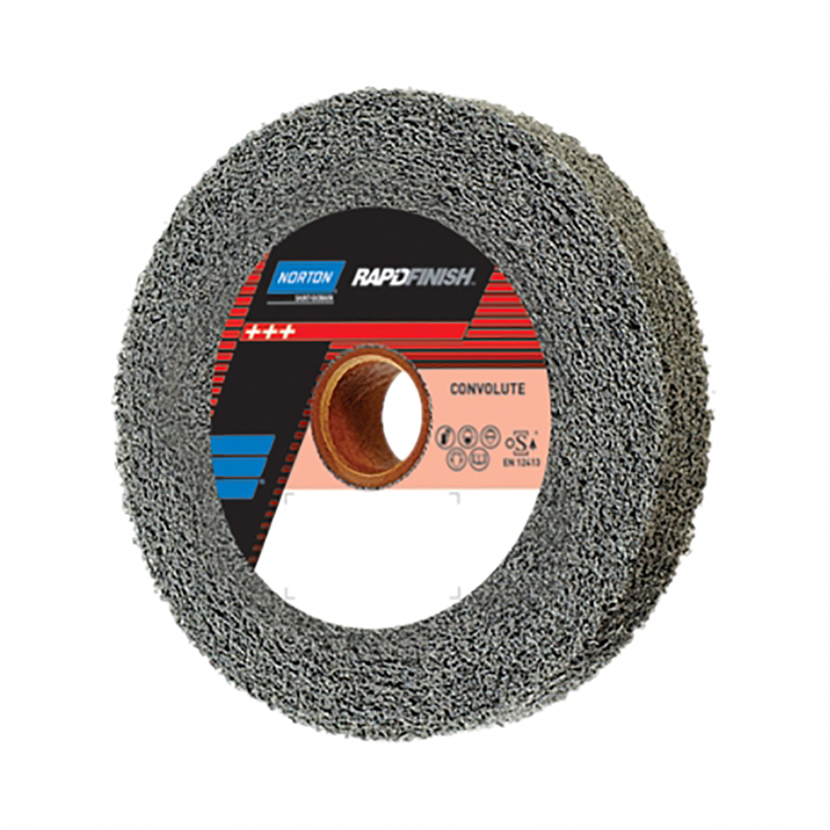Norton Deburring & Finishing Wheel, 25.4mm Diameter, Medium