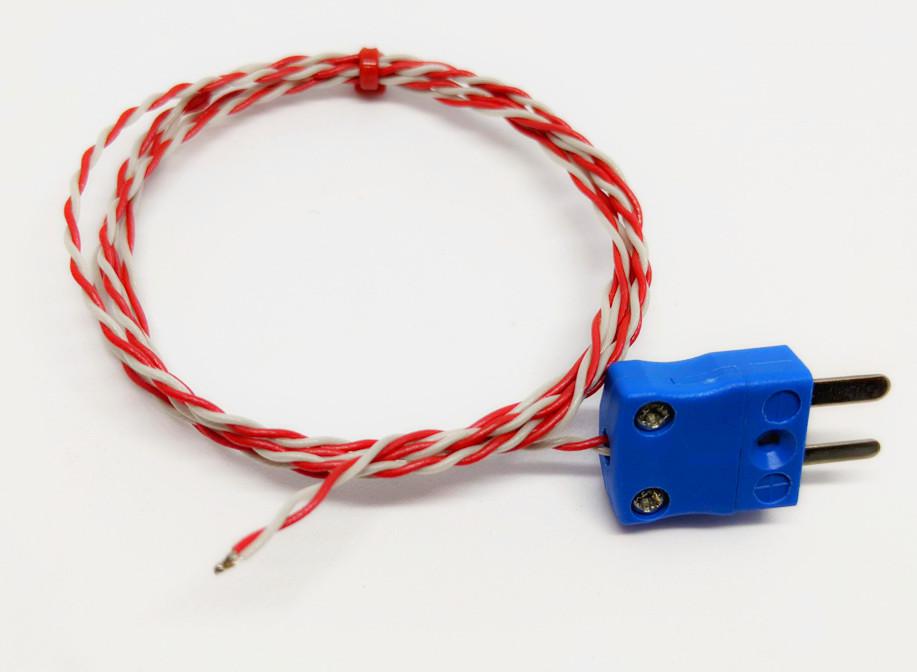 RS PRO Type K Exposed Junction Thermocouple 2m Length, 1/0.3mm Diameter → +250°C