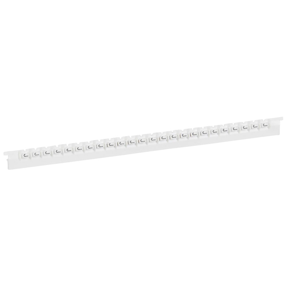 Legrand 037835 Cable Markers, White, Pre-printed "J", 0.8 → 2.2mm Cable, for Memocab, 037835