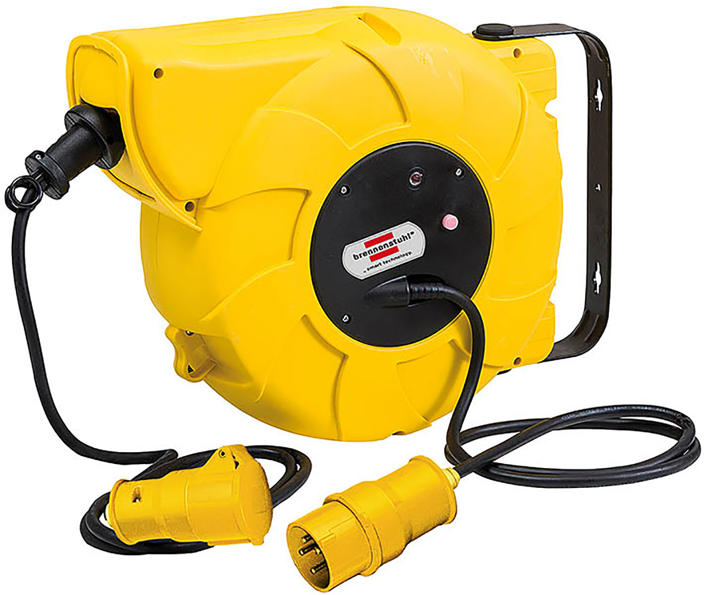 brennenstuhl 18m 1 Socket BS4343/EN60309 110V-16A Cable Reel Cassette Reel, 110 V, IP44