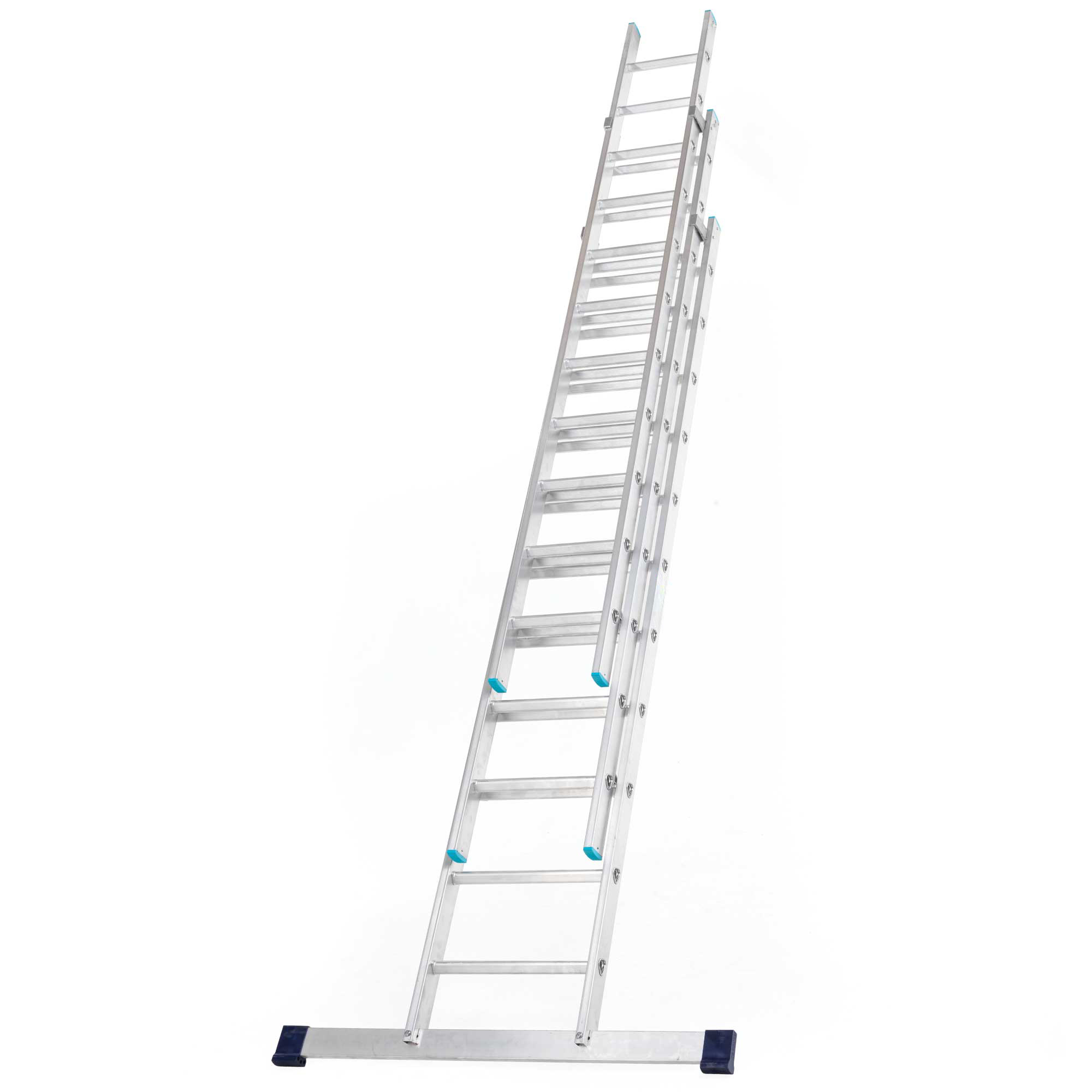 RS PRO 11 Step Aluminium Extension Ladder, 7000mm Open Length