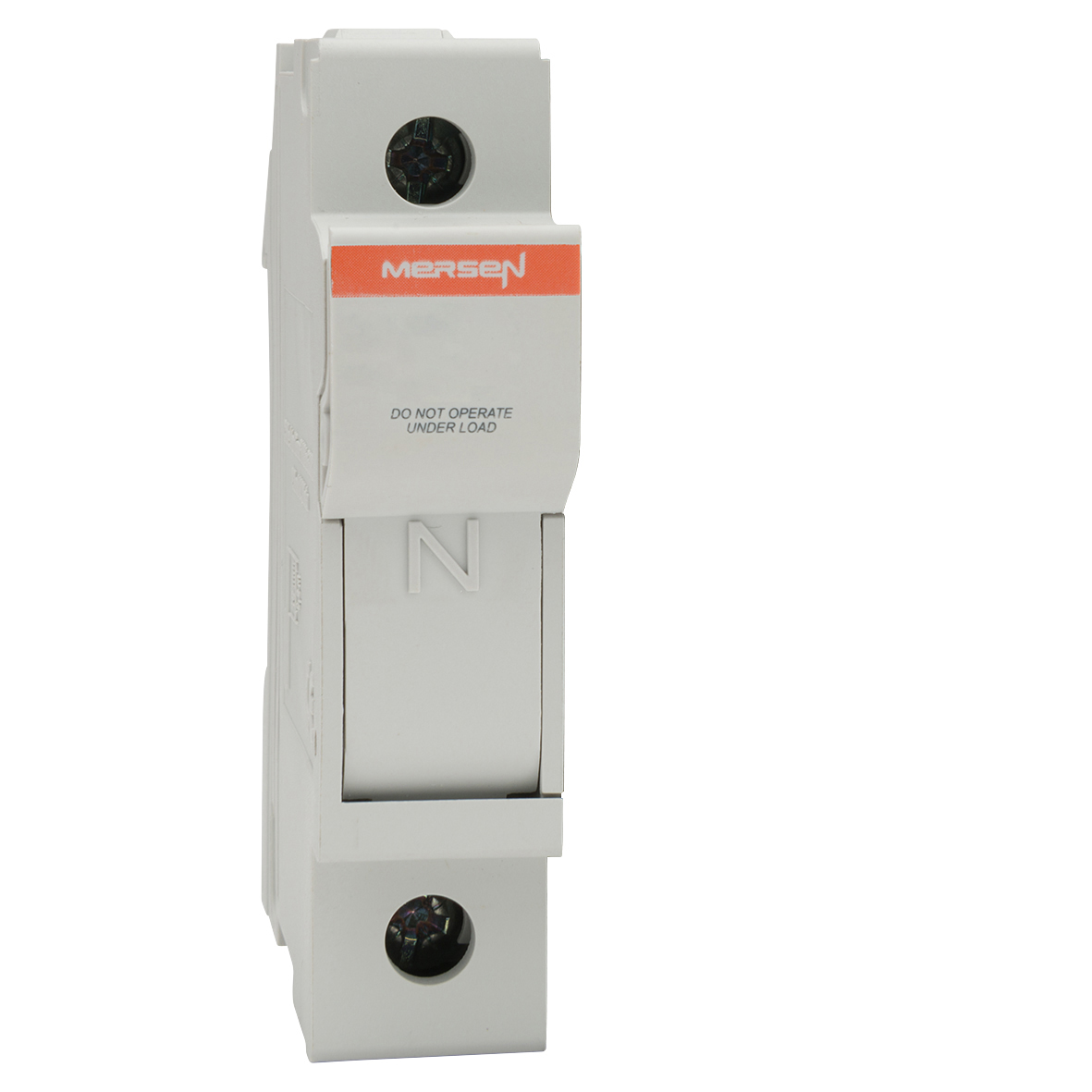 Mersen 25A Rail Mount Fuse Holder for 8 x 31mm Fuse, N, 400V ac