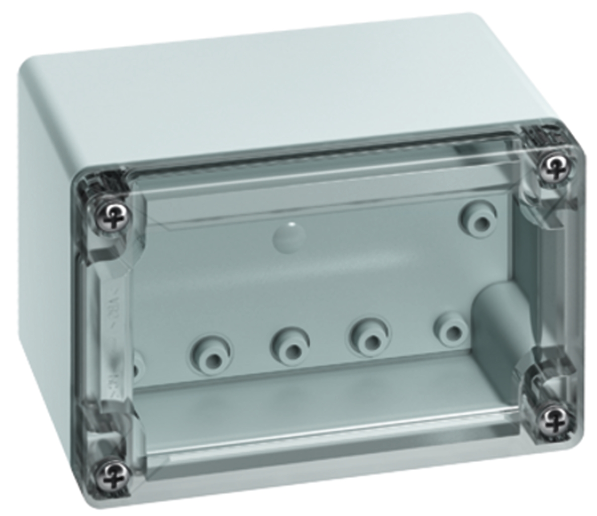 Spelsberg TG Series Grey Polycarbonate Enclosure, IP66, IP67, Grey Lid, 122 x 85 x 82mm