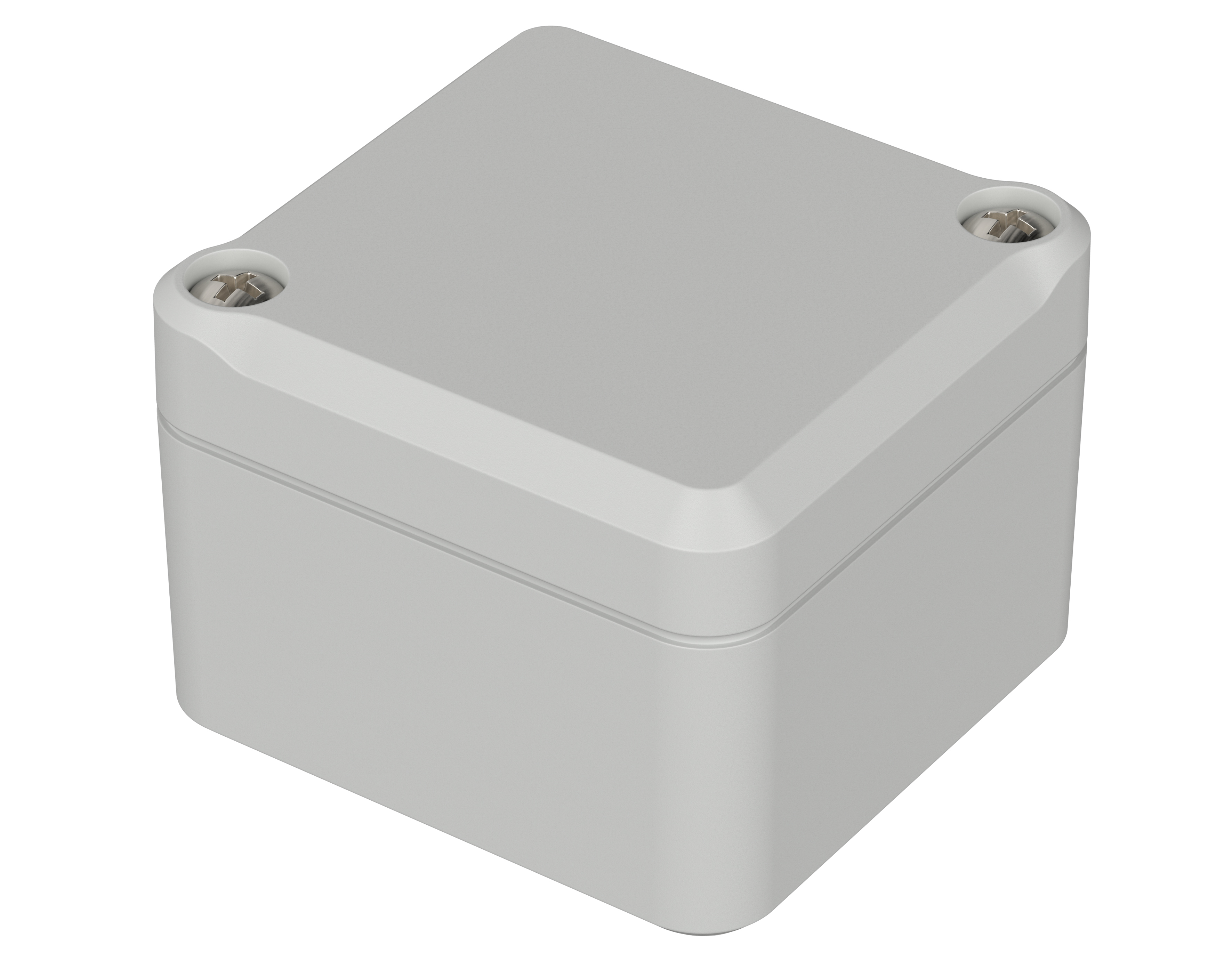 Bopla Euromas II Series Light Grey ABS General Purpose Enclosure, IP65, Light Grey Lid, 52 x 50 x 37mm