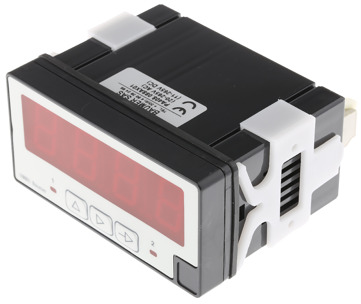 Baumer PA408 LED Digital Panel Multi-Function Meter, 45mm x 93mm