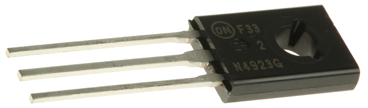 onsemi 2N4923G NPN Transistor, 1 A, 80 V, 3-Pin TO-225