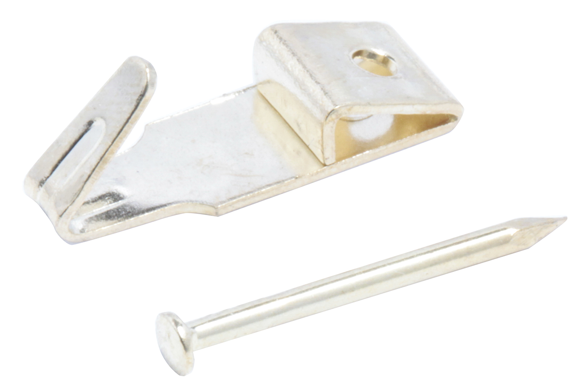 RS PRO Steel Brass Plated Angle Drive Hook