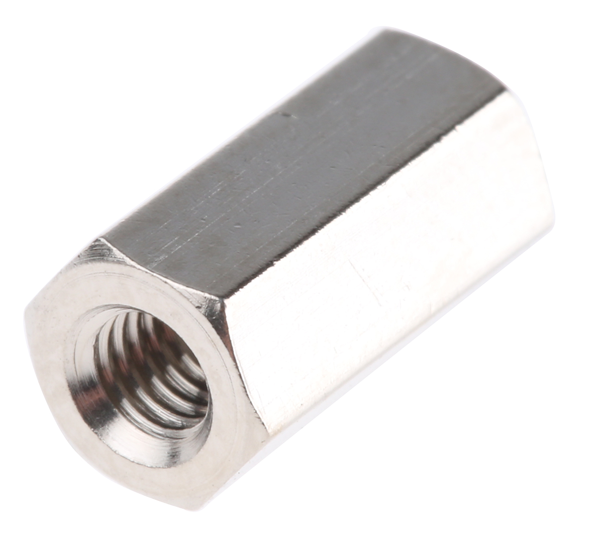 Essentra Standoff, M3 x M3 Thread, 10mm Body, Brass, Female/Female