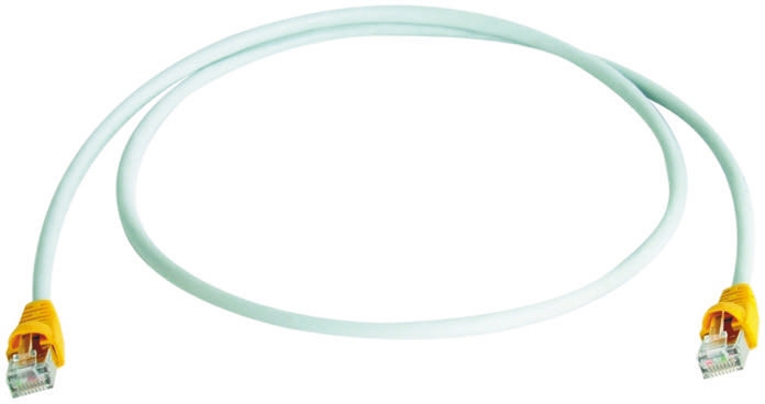 Telegartner, 7.5m Cat6a, Grey RJ45 to Male RJ45 Male, S/FTP Shielded, Terminated LSZH Sheath