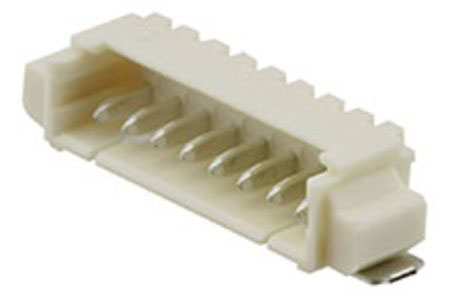 Molex PicoBlade Series Right Angle Surface PCB Header, 9 Contact(s), 1.25 mm Pitch, 1 Row, Shrouded