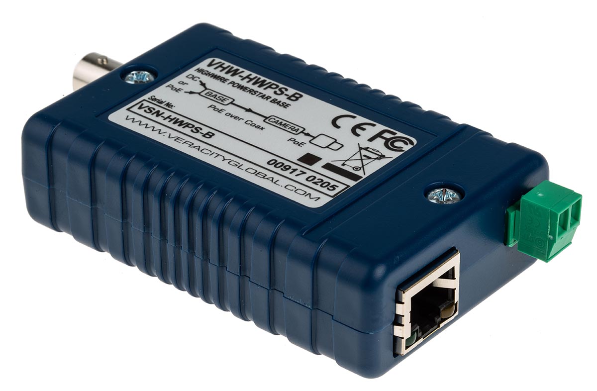 Veracity Converter CCTV Transmission & Receiving Transreceiver for use with Cameras