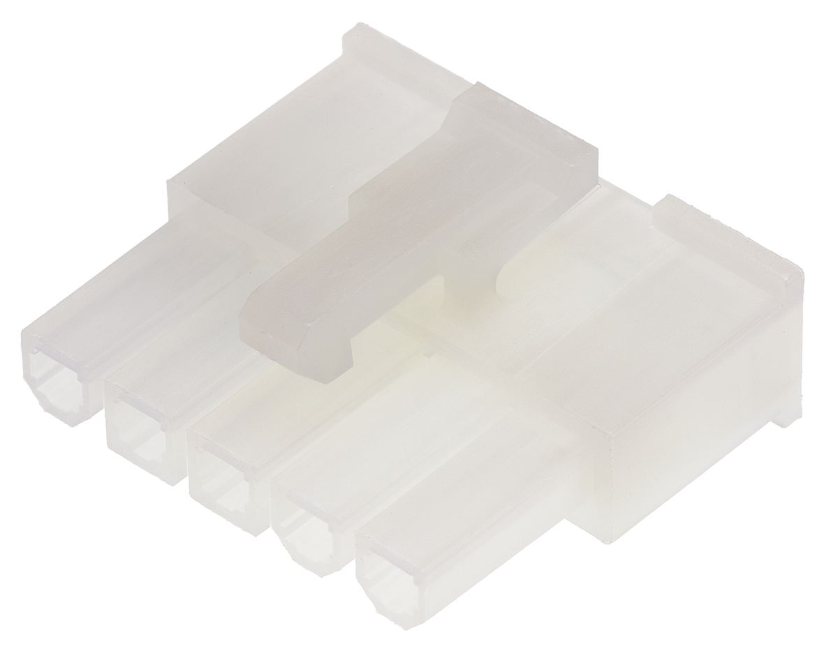 Molex, Mini-Fit Jr Female Connector Housing, 4.2mm Pitch, 5 Way, 1 Row
