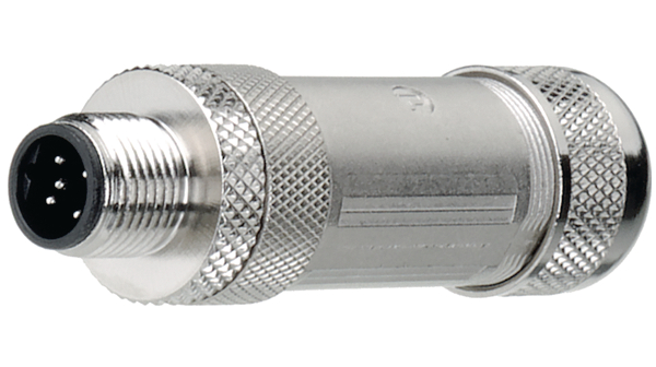 Lumberg Industrial Circular Connector, 5 Contacts, Cable, M12 Connector, Plug, Male, IP67, M12 Lumberg Series