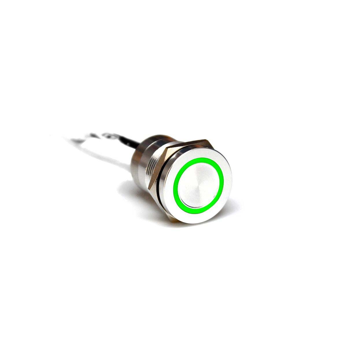 Bulgin Capacitive Switch Momentary NC,Illuminated, IP68 Stainless Steel