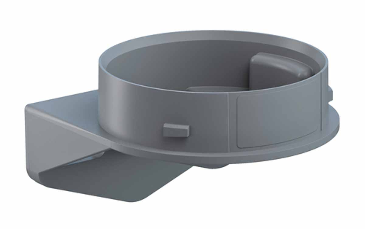 Werma IP66 Rated Grey Mounting Base for use with EvoSIGNAL Series