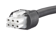 Molex 6 Way Female Mini-Fit Jr. to 6 Way Female Mini-Fit Jr. Wire to Board Cable, 500mm