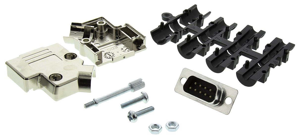 MH Connectors MHD45PK 9 Way 45 ° D-sub Connector