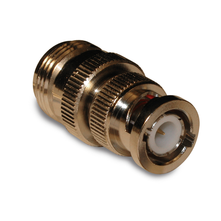 Amphenol RF Straight RF Adapter N Socket to BNC Plug