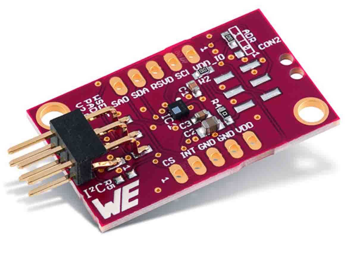Wurth Elektronik Evaluation-Kits for Absolute Pressure Sensor Pressure Sensor for 2.5110202133E012