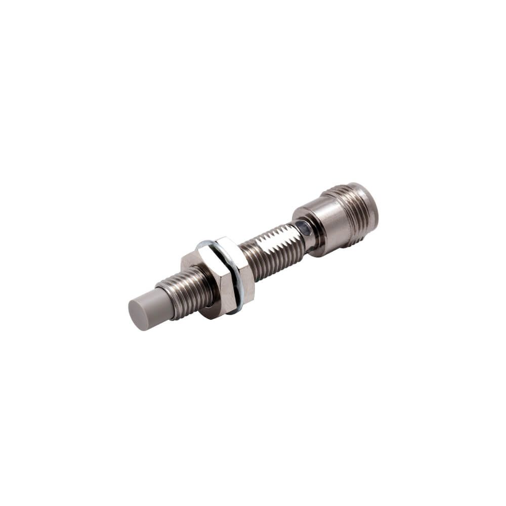 Omron Inductive Threaded Barrel Proximity Sensor, M8, 4 mm Detection, PNP NO, 10 → 30 V dc
