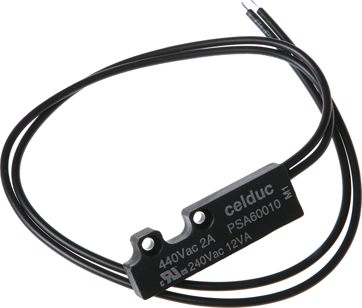Celduc Rectangular Magnetic Proximity Sensor, NO, 440V, IP67