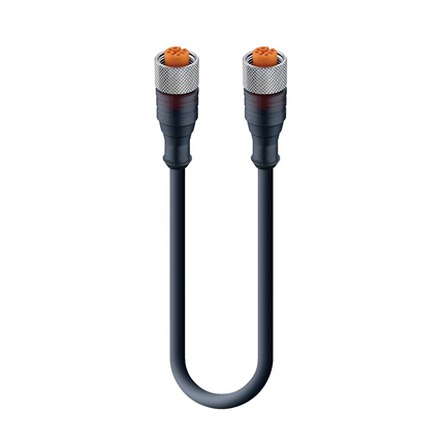Lumberg Automation Female 4 way Threaded to Female 4 way Sensor Actuator Cable, 10 m