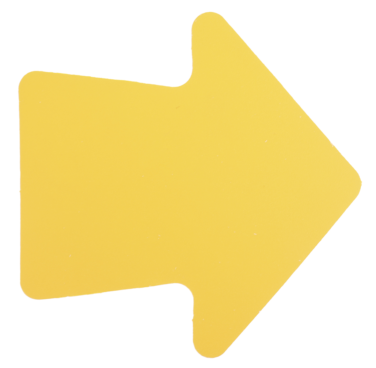 RS PRO Self-Adhesive General Hazard Hazard Warning Sign