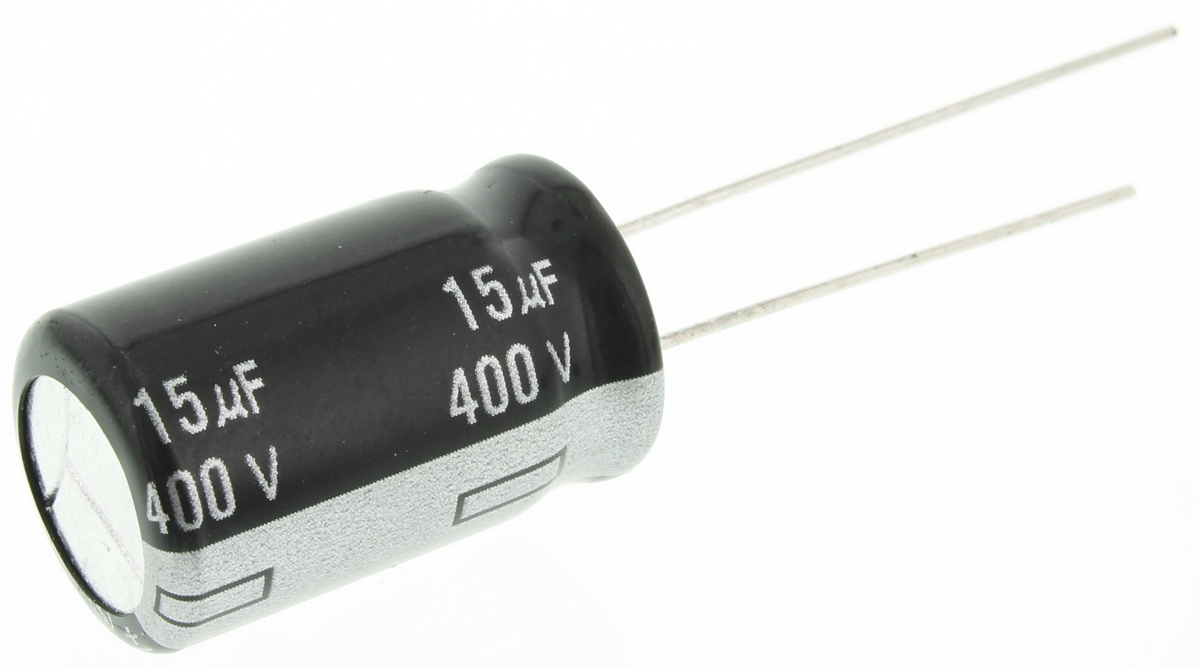 Panasonic 15μF Aluminium Electrolytic Capacitor 400V dc, Radial, Through Hole - EEUED2G150