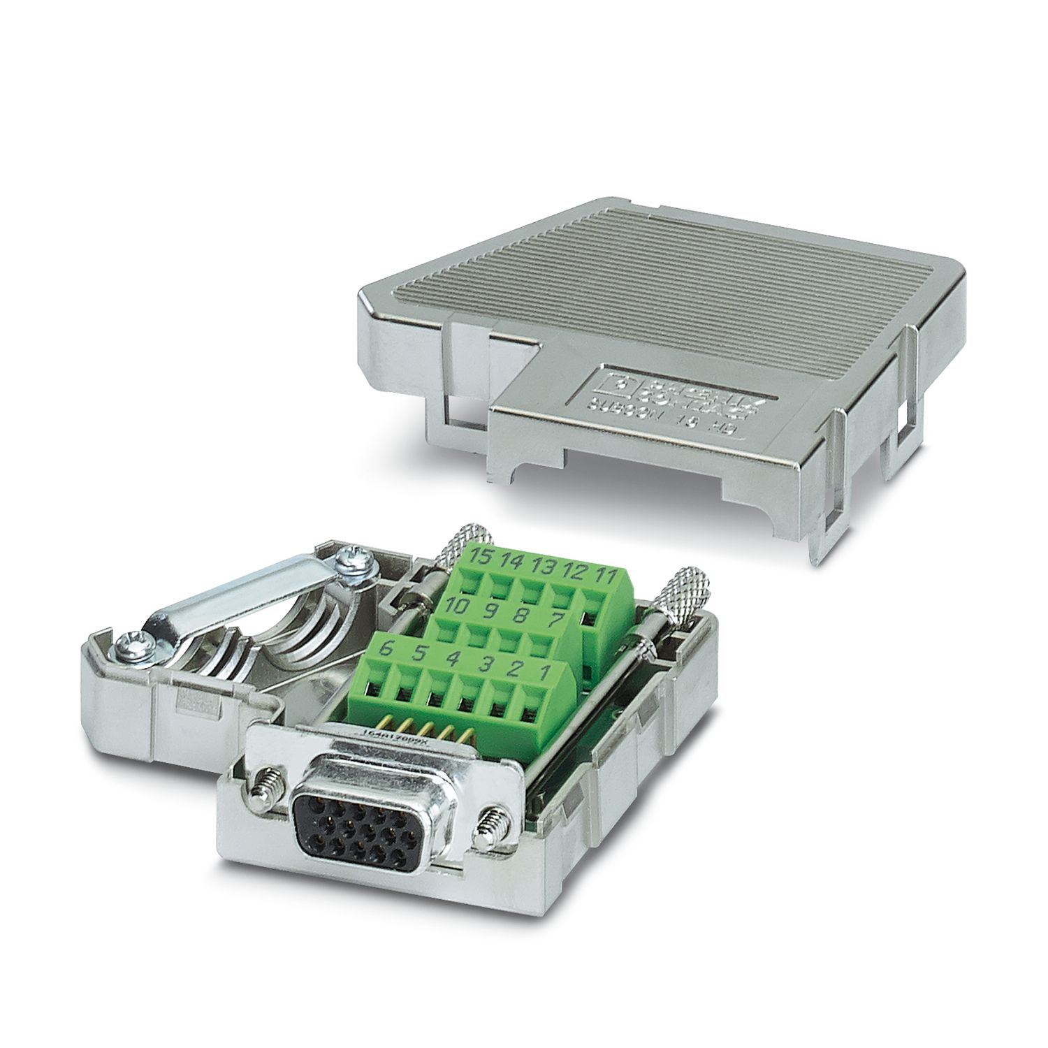 Phoenix Contact SUBCON 15 Way Screw D-sub Connector Socket