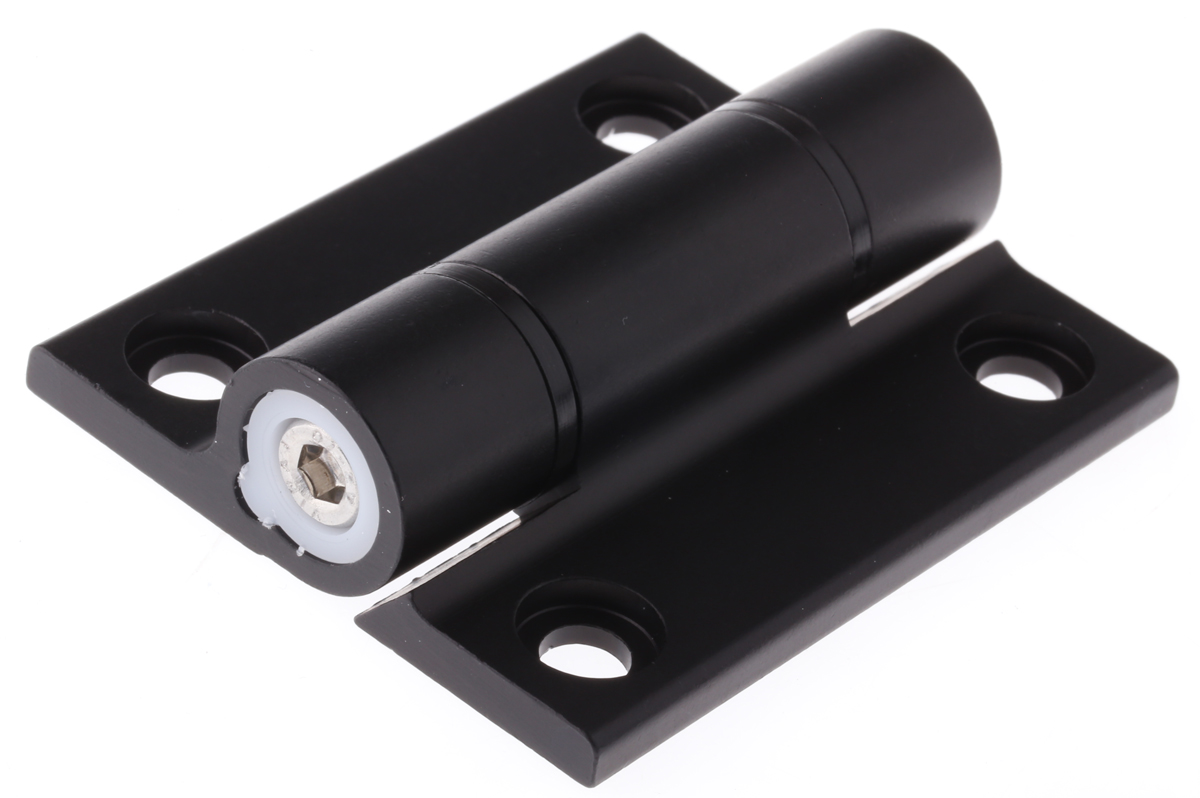 RS PRO Polyamide Friction Hinge, Screw Fixing, 55mm x 65mm x 4.5mm