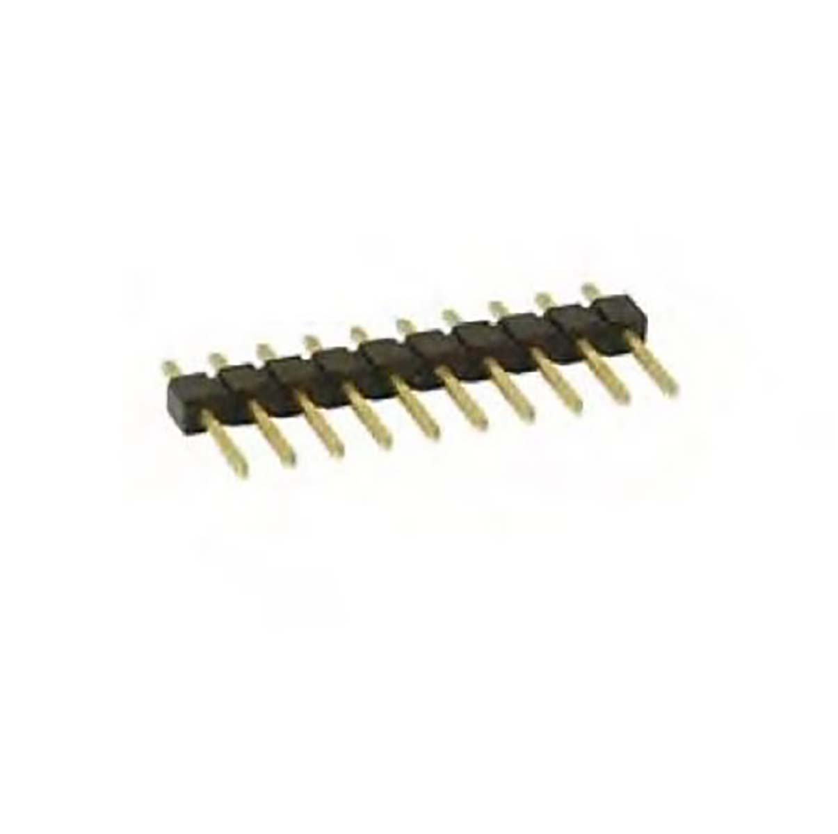 Amphenol Communications Solutions EconoStik Series Right Angle Through Hole Pin Header, 2 Contact(s), 2.54 mm Pitch, 1